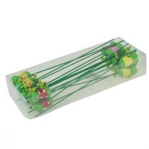 Artikel Plantpluggen kikkers decoratieve bloempluggen 24cm 16 st
