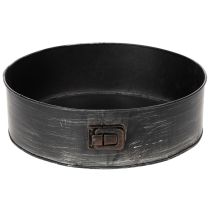 Artikel Bloempot, decoratieve bakvorm, springvorm voor planten, metalen decoratie Ø24cm H7,5cm