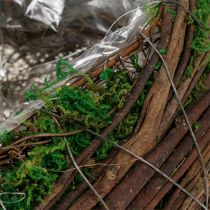 Artikel Planter Hart Vine Moss 21cm x 26cm H6cm