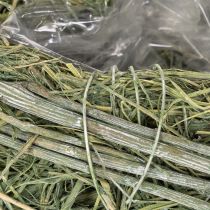 Artikel Decoratief hartje van natuurlijk gras met folie-inzetstuk, 14 cm, 2 stuks
