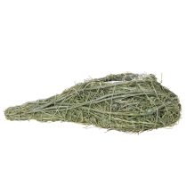 Artikel Natuurlijk plantenhart voor bloemschikken met folie, 25 cm