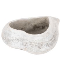 Artikel Decoratieve hartvormige schaal, grijs; kleine hartvormige plantenpot, 19 cm