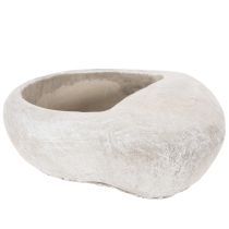 Artikel Hartvormige plantenbak, gegoten steen, decoratieve plantenbak, 17 cm