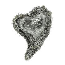 Artikel Plant hart wijnstok 15cm x 23cm x5cm wit 4 st