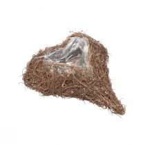 Plantenhart wijnstokhart plantenschaal naturel Salim 21×20,5×6cm