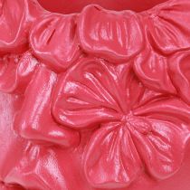 Artikel Plantenkop Polyresin Bust Plantenbak Roze 13,5×13×14cm