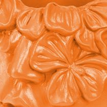 Artikel Plantenkop Plantenbak Buste Plantenpot Oranje 13,5×13×14cm