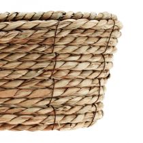 Plantenmand zeegrasmand ovale siermand 32×19×12cm
