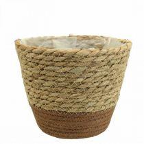 Artikel Plantenmand plantenbak zeegrasmand deco naturel Ø19cm H16cm