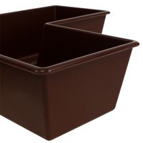 Plantenkruis 24cm x 32cm bruin, 1st