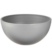 Artikel Bloempot kunststof bloemschaal grijs Ø25cm H12cm