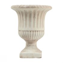 Artikel Plantenpot trofee beton decoratieve bloempot antiek Ø19cm H24cm