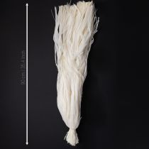 Artikel Skeletlint van plantaardige natuurlijke vezels, decoratielint van natuurlijk materiaal, 180 g