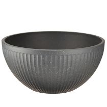Artikel Plantenbak kunststof antraciet Ø35cm H16,5cm