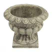 Artikel Plantenschaal plantenpot trofee antiek beton Ø20cm H16,5cm