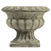 Artikel Plantenschaal plantenpot trofee antiek beton Ø20cm H16,5cm