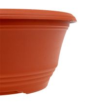 Artikel Kunststof plantschaal Ø27cm terracotta 1 stuk
