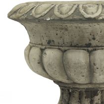 Artikel Plantenschaal kleine plantenpot trofee antiek beton Ø15cm H13cm