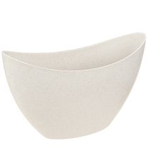 Artikel Plantenboot plastic schaal beige 24×10×15cm 3st