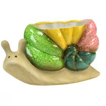 Artikel Decoratieve slakplantpot keramische bloempot kleurrijk 19×8,5×11cm