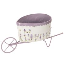 Artikel Bloempotkruiwagen met stijlvolle lavendellook, 46 cm