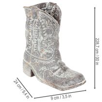 Artikel Decoratieve cowboylaarzen/plantenschoenen 24 cm