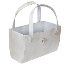 Artikel Metalen tas, moderne en prettige uitstraling voor binnen- en buitengebruik, 28 cm