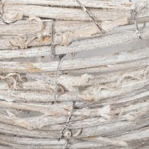 Artikel Theekopje van natuurlijk materiaal met een rustieke uitstraling, perfect voor een exclusieve interieurdecoratie (13 cm).