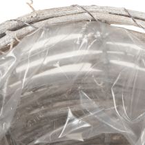 Artikel Theekopje van natuurlijk materiaal met een rustieke uitstraling, perfect voor een exclusieve interieurdecoratie (13 cm).