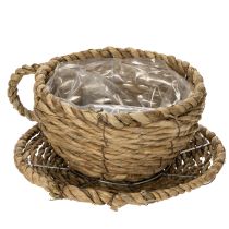 Artikel Theekopjesmandje voor een natuurlijke en sfeervolle woondecoratie (15 cm)