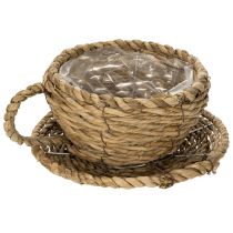 Artikel Theekopjesmandje voor een natuurlijke en sfeervolle woondecoratie (15 cm)