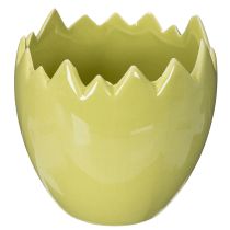 Artikel Bloempot met paaseimotief voor stijlvolle lentedecoratie in huis, 10 cm, 3 stuks
