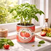 Artikel Decoratieve keramische plantenpotten met tomatenmotief voor stijlvolle woonaccessoires, 14 cm, set van 3