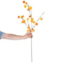 Artikel Kunstmatige Chinese lampionplant, Physalis-tak met bloesem, 95 cm