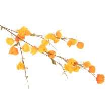 Artikel Kunstmatige Chinese lampionplant, Physalis-tak met bloesem, 95 cm