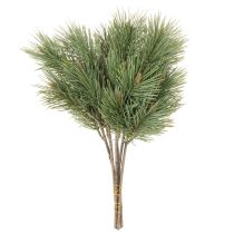 Artikel Decoratiebundel van kunstmatige dennentakken van 39 cm voor bloemstukken, 6 stuks.