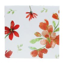 Papieren zak 12cm x 12cm met patroon 8st