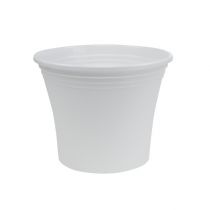 Artikel Kunststof pot “Irys” wit Ø17cm H14cm 1 st