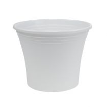 Artikel Kunststof pot “Irys” wit Ø19cm H16cm 1 st