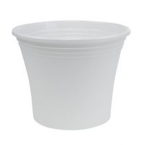 Artikel Kunststof pot “Irys” wit Ø22cm H18cm 1 stuk