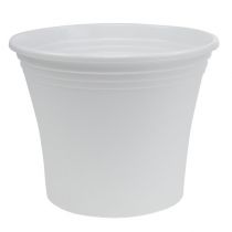 Artikel Kunststof pot “Irys” wit Ø29cm H24cm 1 st
