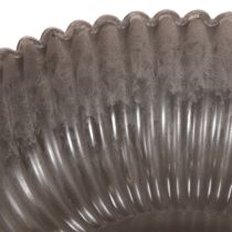 Artikel Ronde, gegroefde schaal, decoratieve vaas voor bloemstukken, 20 cm, 2 stuks