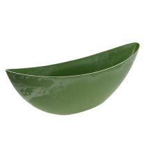 Artikel Kunststof boot groen 55,5cm x 14,5cm H17,5cm 1 stuk