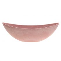 Artikel Decoratieve schaal plantenbak roze 34cm x 11cm H11cm