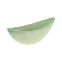 Sierschaal, plantenschaal, pastelgroen 34cm x 11cm H11cm