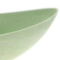 Sierschaal, plantenschaal, pastelgroen 34cm x 11cm H11cm