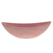 Artikel Decoratieve schaal plantenschaal roze 39cm x 12cm H13cm