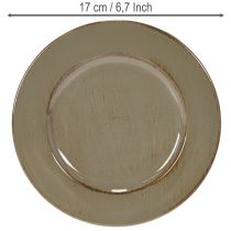 Artikel Kleine bordjes voor decoratie of presentatie, 17 cm, 6 stuks