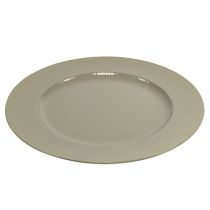 Artikel Onderbord Ø33cm platina grijs