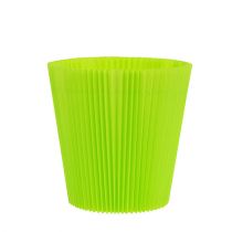 Artikel Geplooide manchetten lichtgroen 12,5cm 100 stuks
